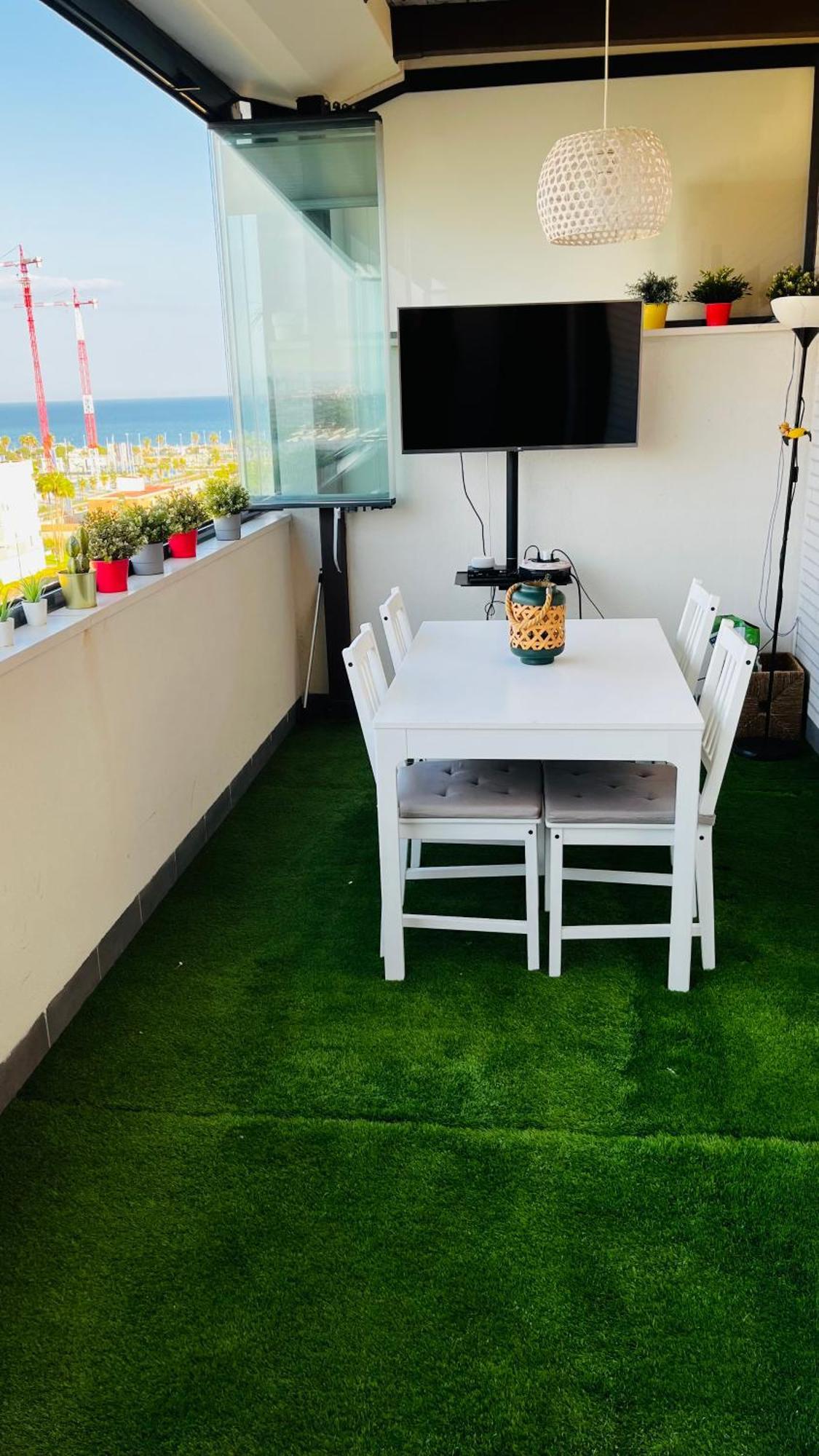 Atico Con Piscina Y Vistas Al Mar Habitat Litoral Διαμέρισμα Μάλαγα Εξωτερικό φωτογραφία
